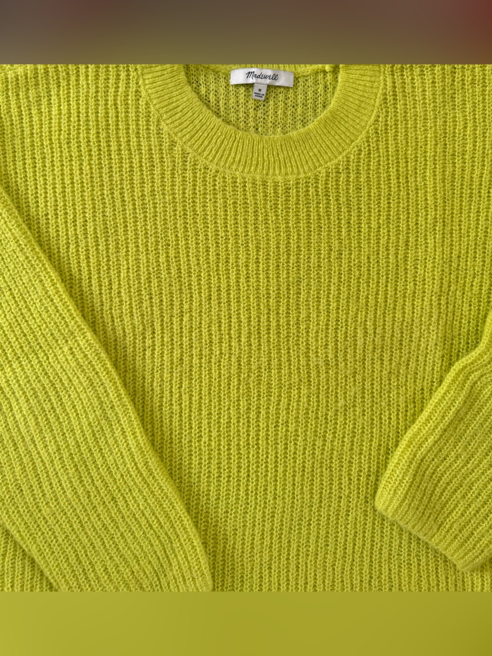 Madewell Alpaca Sweater - Picture 2 of 10